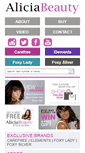 Mobile Screenshot of foxysilver-hair.com
